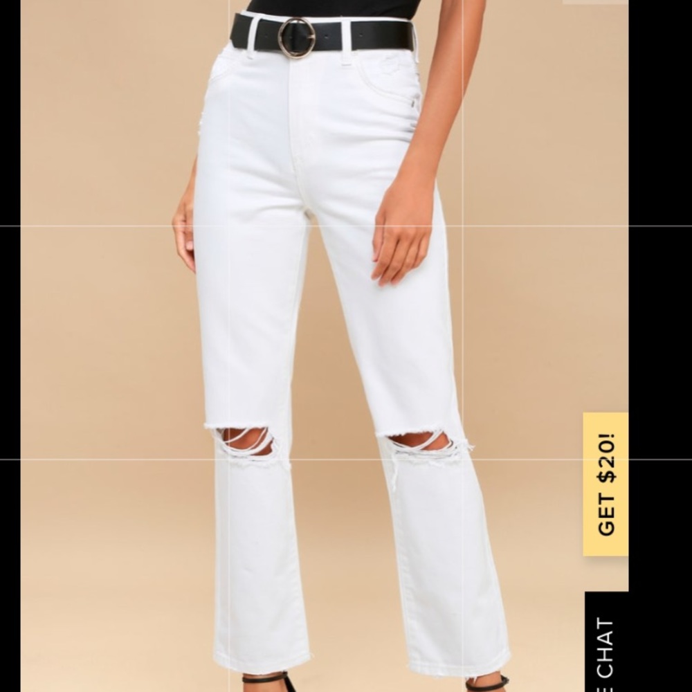 Rolla’s White Jeans